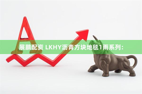 展鵬配资 LKHY沥青方块地毯1雨系列：