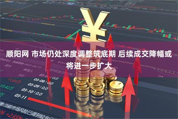 顺阳网 市场仍处深度调整筑底期 后续成交降幅或将进一步扩大